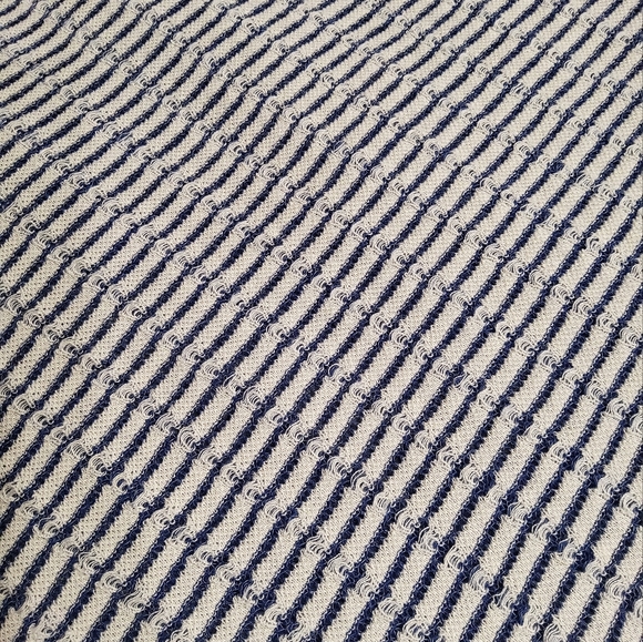 KUNA Jacquard Alpaca Blend Knit Sweater Poncho - Picture 3 of 6